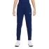 Dziecięce spodnie treningowe DC9158-492 ciemnoniebieskie - Nike