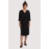 Sukienka damska B241 czarna - BeWear