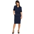 Sukienka damska B056 Granatowy - BeWear