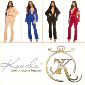 Seksowny kombinezon damski OV19178 - Koucla