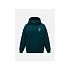 Bluza męska PEAK PERFORMANCE M Terry Graphic Hood kolor zielony pánské
