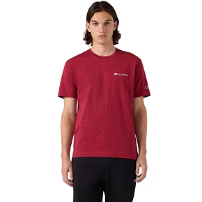 Koszulka męska Champion SS Tee czerwona 221798 RS508 pánské
