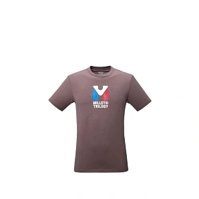 Koszulka męska MILLET Chamonix Tri Ts Ss M fioletowa śliwkowa Koszulka męska MILLET Chamonix Tri Ts Ss M fioletowa śliwkowa