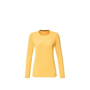 Koszulka damska MILLET Intense Ts Ls W żółta Koszulka damska MILLET Intense Ts Ls W żółta