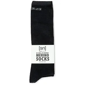 Skarpetki SUPER.NATURAL WOOL GUARDIANS LONGSOCKS 2-PAC czarne