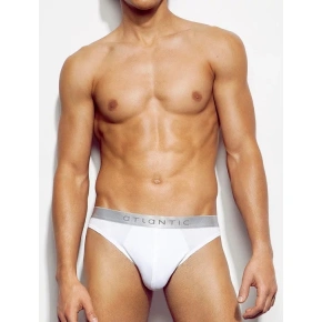 Pánské slipy 2PACK BMP 013 Basic - Atlantic