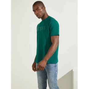 T-shirt męski U1YA00JR06K - STRM- Zielony - Guess