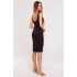 Sukienka damska M667 czarny - Moe