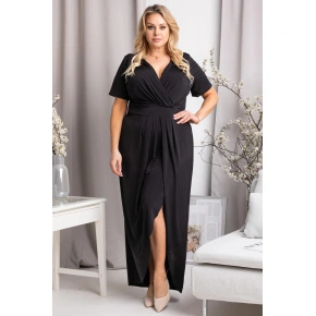 Sukienka damska LIZBONA SA622 czarny - Karko