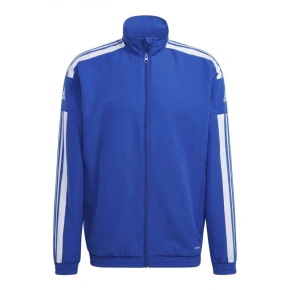 Bluza męska GP6445 Królewski niebieski z białym - Adidas