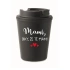 MAMI, DÍKY, ŽE TĚ MÁM! - černý termohrnek 300 ml