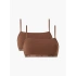 2-pak bralette damski 000QF6040E - W5K - Brązowy - Calvin Klein