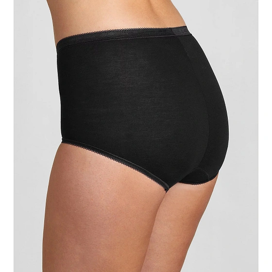 Majtki damskie Sloggi Basic+ Maxi 2P czarne 0004
