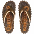 Unisex žabky Cairns Oranžová-hnědá-černá - Gumbies