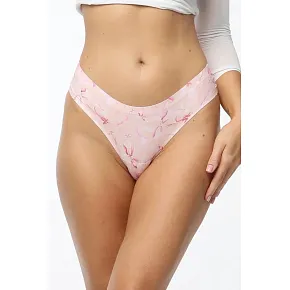 Dámské kalhotky Sweet Bow Simple brasil růžové s mašličkami - Julimex Dámské kalhotky Sweet Bow Simple brasil růžové s mašličkami - Julimex