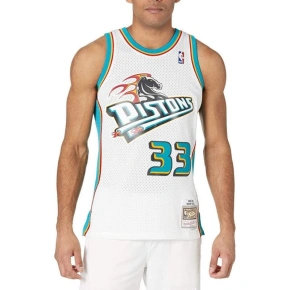 Mitchell &amp; Ness koszulka męska Detroit Pistons NBA Swingman Road Jersey Pistons 98 Grant Hill SMJYCP19211-DPIWHIT98GHI pánské