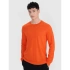 Longsleeve oversize gładki męski 4F 4FRSS25TLONM518-70S pánské