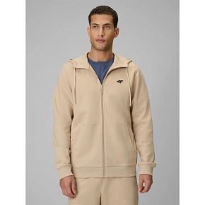 Bluza rozpinana z kaputem męska 4F 4FRSS26TSWSM3106-30S pánské