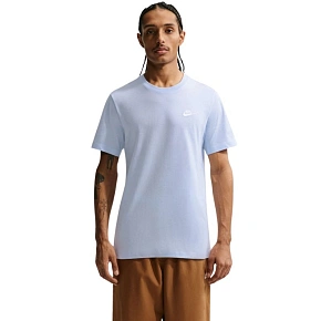 Koszulka męska Nike Club Tee błękitna AR4997 408 pánské
