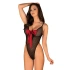 Eleganckie pluszowe body Tienesy - Obsessive