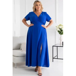 Sukienka damska Fiomena chabrowa - Karko