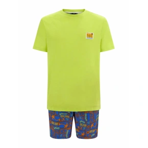 Piżama męska U3GX01K6XN0 P7FJ neon.żółty- Guess
