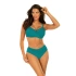 Damski dwuczęściowy strój kąpielowy Fashion 18 S940FA18-10 Turquoise - Self