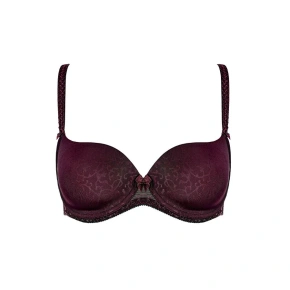 Wzmocniony biustonosz damski 50417 fioletowy - Selmark