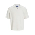 Jack&Jones koszulka męska JORPAROS KNIT ESTER SS CROCHET POLO 12272562 SEA SALT