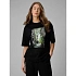 T-shirt loose z nadrukiem damski 4F 4FRSS26TTSHF3706-20S dámské