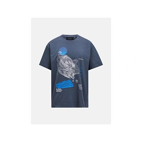 Koszulka PEAK PERFORMANCE M Graphic Tee granatowy Koszulka PEAK PERFORMANCE M Graphic Tee granatowy
