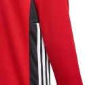 Dziecięca bluza z kapturem REGISTA 18 TRAINING czerwona CZ8656 - Adidas
