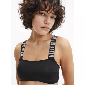 Góra od bikini damska BANDEAU-RP KW0KW01825BEH Czarny - Calvin Klein