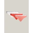 Damska koszulka 3PACK UW0UW04895 0VG Ecru/Coral/Salmon - Tommy Hilfiger
