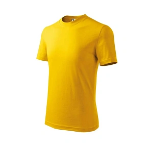 T-shirt dziecięcy Basic Jr MLI-13804 żółty - Malfini