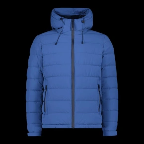 Kurtka z kapturem męska CMP zimowa sportowa niebieska (34K0167/M969)