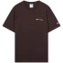 Koszulka męska Champion SS Tee brązowa 221798 MS570 pánské
