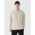 Longsleeve oversize z nadrukiem męski 4F 4FRAW24TLONM502-12S