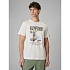 T-shirt regular z nadrukiem męski 4F 4FRSS26TTSHM3811-11S