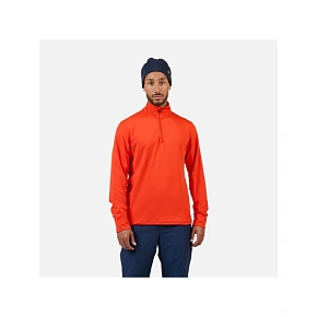 Bluza męska ROSSIGNOL MID LAYER STRETCH HZ pomarańczowa pánské Bluza męska ROSSIGNOL MID LAYER STRETCH HZ pomarańczowa pánské