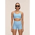 Stanik sportowy CASALL Sleek Strappy Sports Bra kolor niebieski
