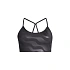 Stanik sportowy CASALL Sleek Strappy Sports Bra Printed kolor czarny