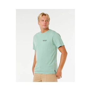 Koszulka męska RIP CURL Vaporcool Search Peak Tee zielona Koszulka męska RIP CURL Vaporcool Search Peak Tee zielona