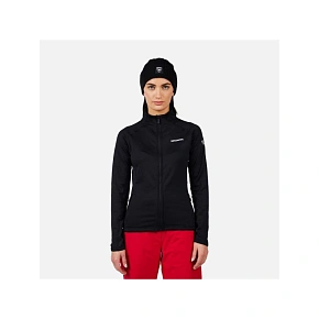 Bluza damska ROSSIGNOL W Blackside Mix HZ Fleece czarna Bluza damska ROSSIGNOL W Blackside Mix HZ Fleece czarna