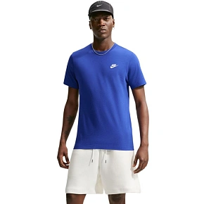 Koszulka męska Nike Club Tee niebieska AR4997 417 pánské Koszulka męska Nike Club Tee niebieska AR4997 417 pánské