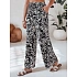 Dámské kalhoty uy2634 TROPICAL SUN černo-krémové - FashionStreet