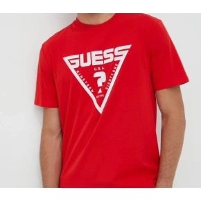 T-shirt męski Z2BI07J1314 G6Y5 czerwony - Guess