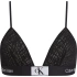 Biustonosz damski 000QF7377E UB1 czarny - Calvin Klein