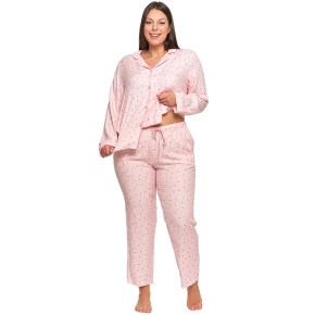 Piżama damska PDD6800-002 różowy - Moraj