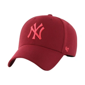 Czapka z daszkiem '47 Brand New York Yankees MVP Snapback bordowa B-MVPSP17WBP-RZD